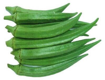 Ladyfinger ( भेंडी )