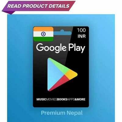 100 INR GIFT CARD