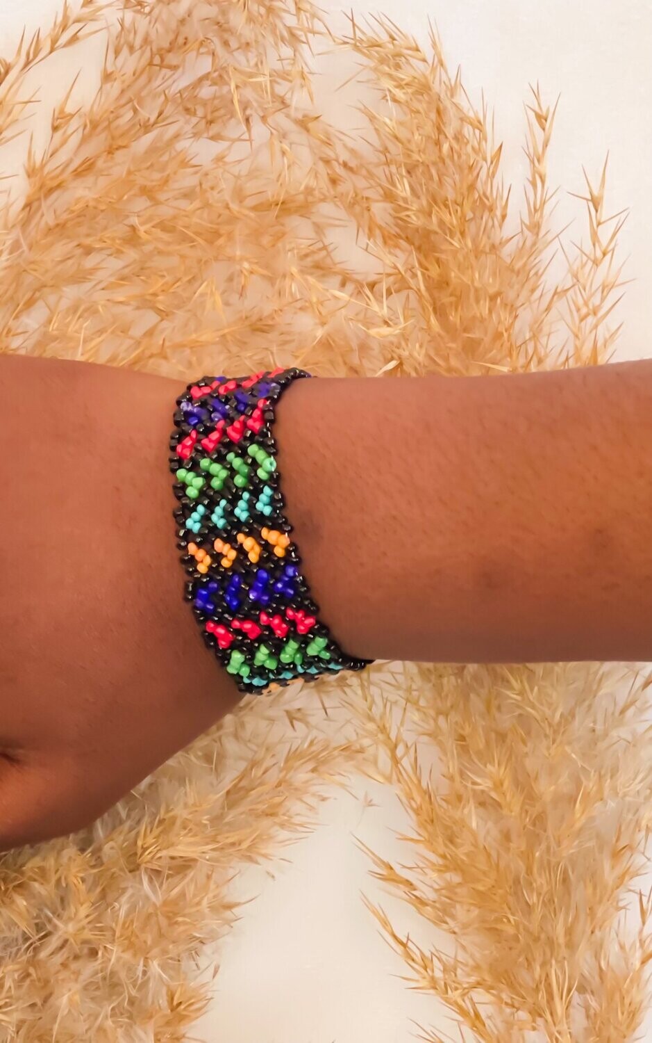 Black Zulu Tribal Bracelet