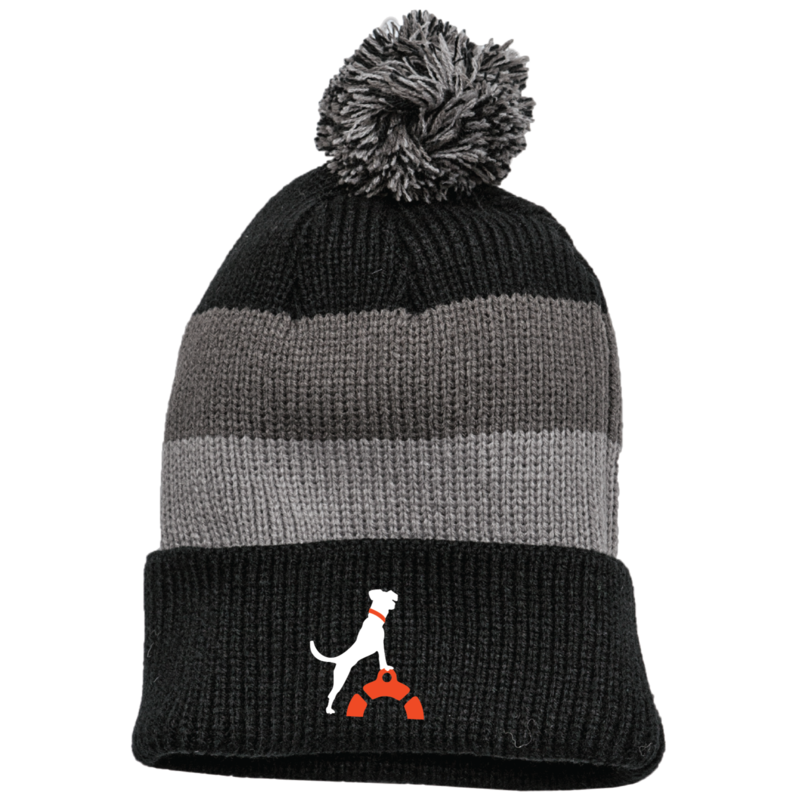 Knitted Pom-Pom Hat