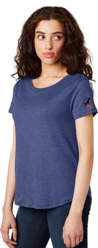 The Brandi Project Ladies Short Sleeve Scoop Neck