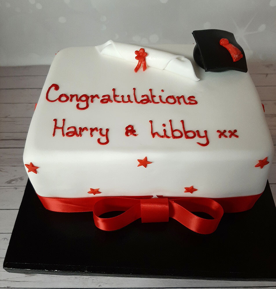 Mortar Board and Scroll