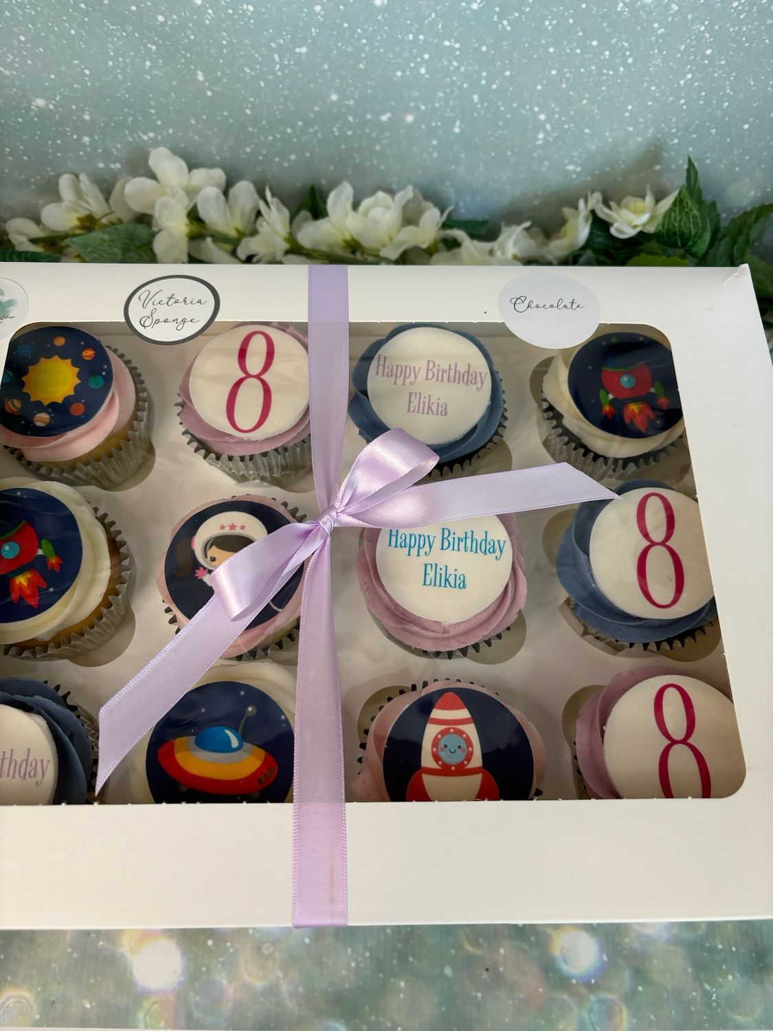 Space Themed Cupcakes