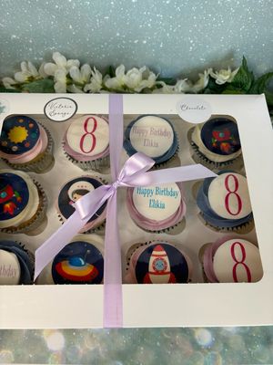 Space Themed Cupcakes