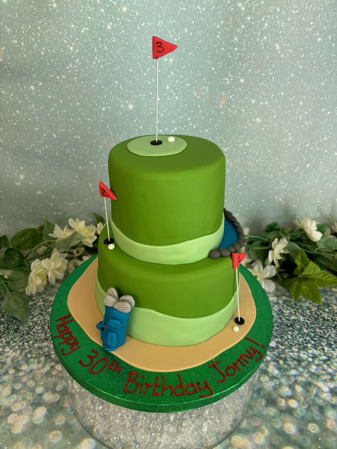 2 Tier - Golf Theme