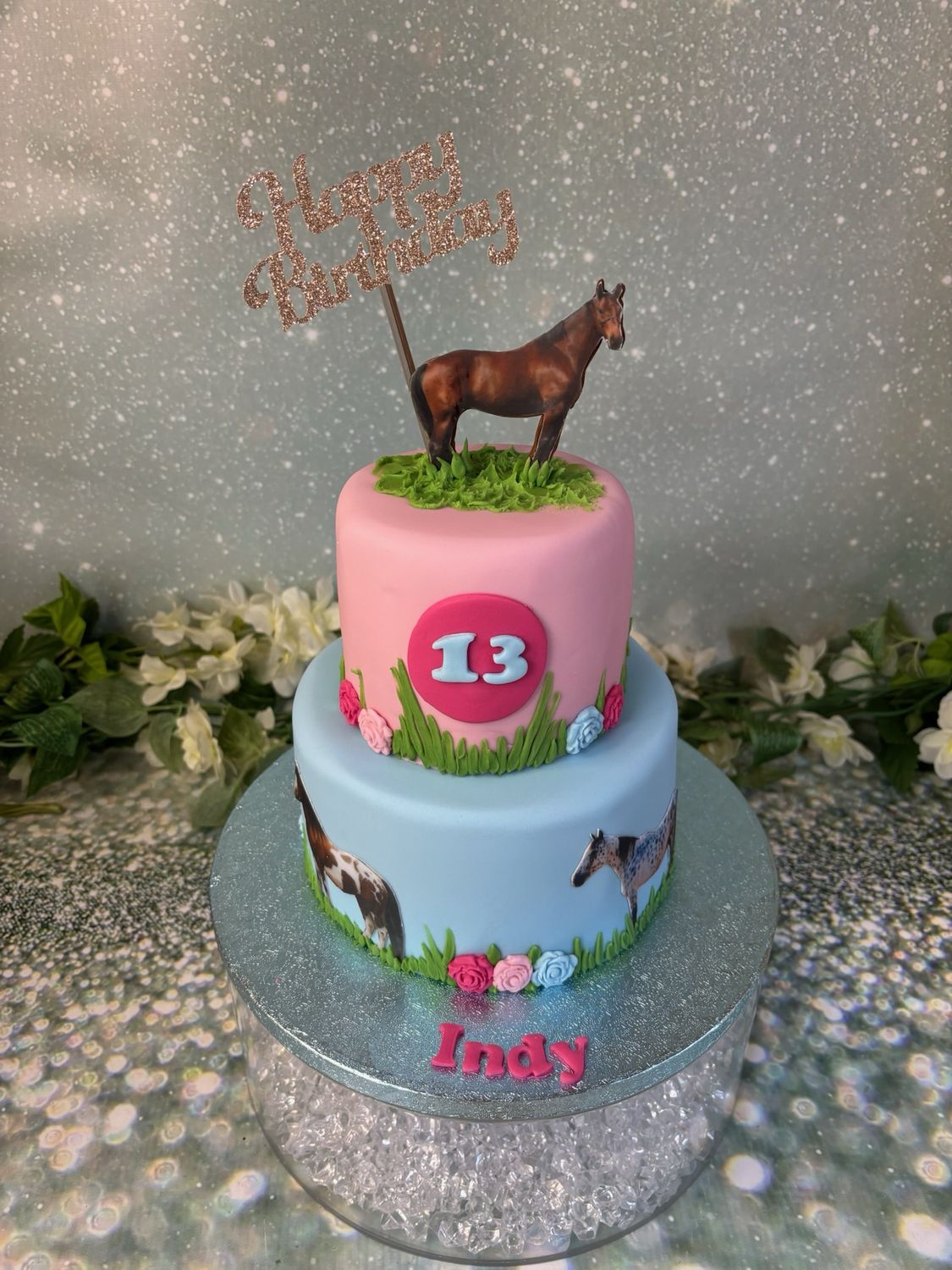 Horse Themed Cake