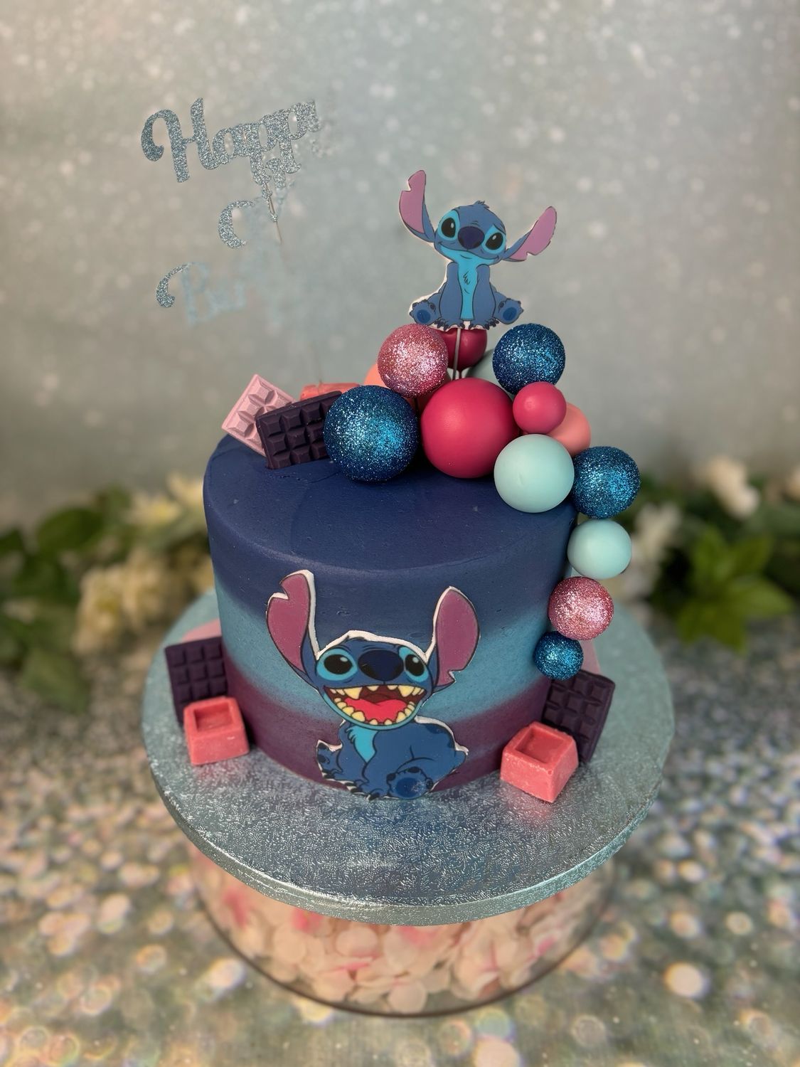 Stitch Ombré Design With Baubles