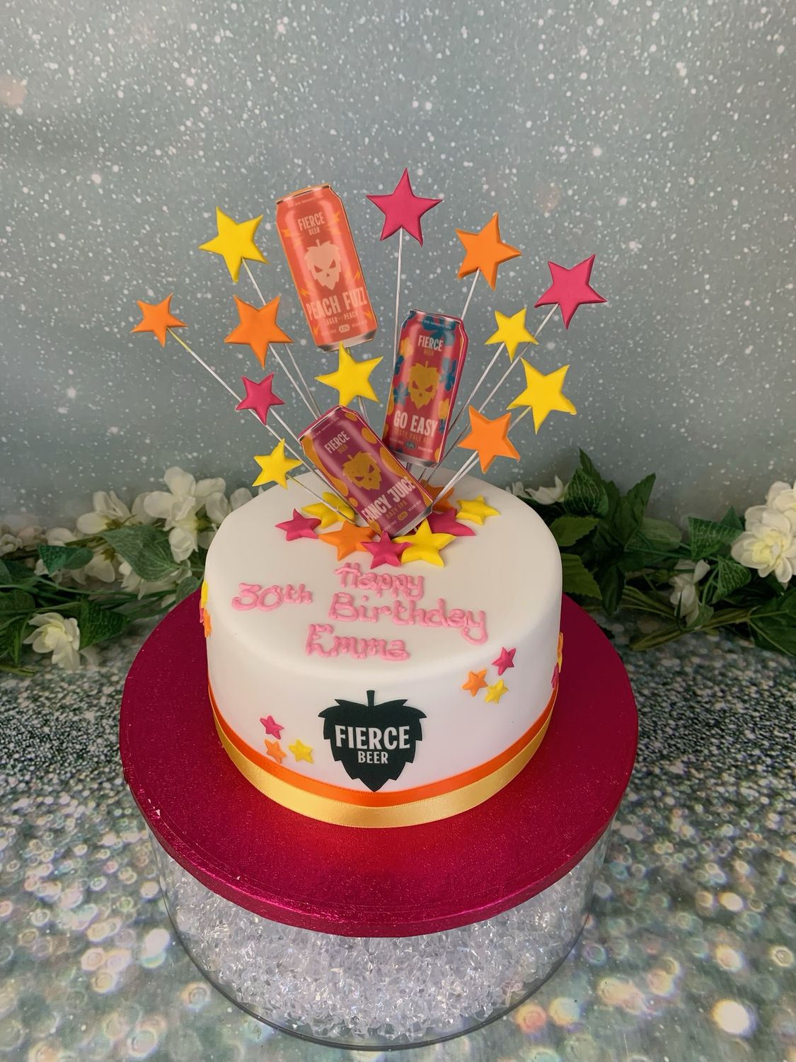 Beer Theme And Starburst