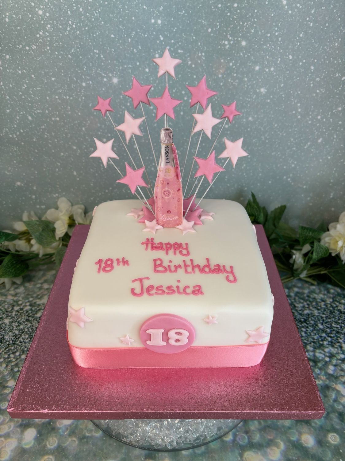 Champagne/Prosecco Bottle &amp; Stars