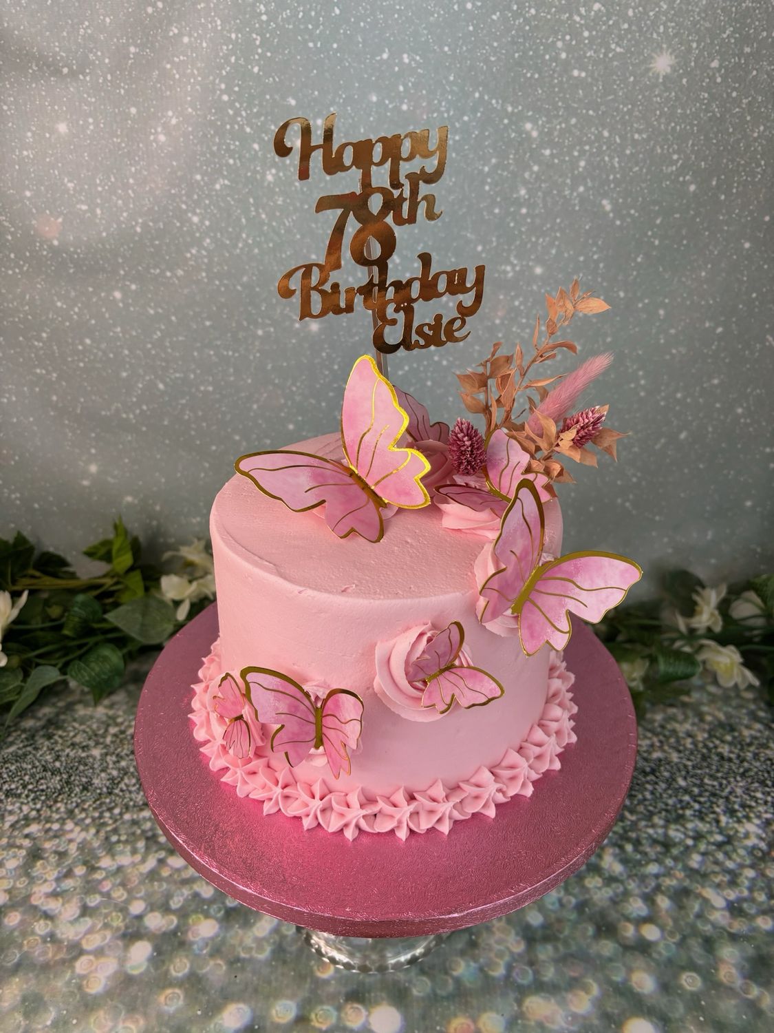Frosting - Butterfly Theme