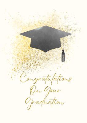 Cake In A Card Graduation