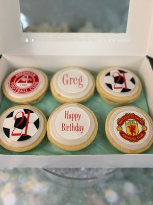 Football Themed Shortbread