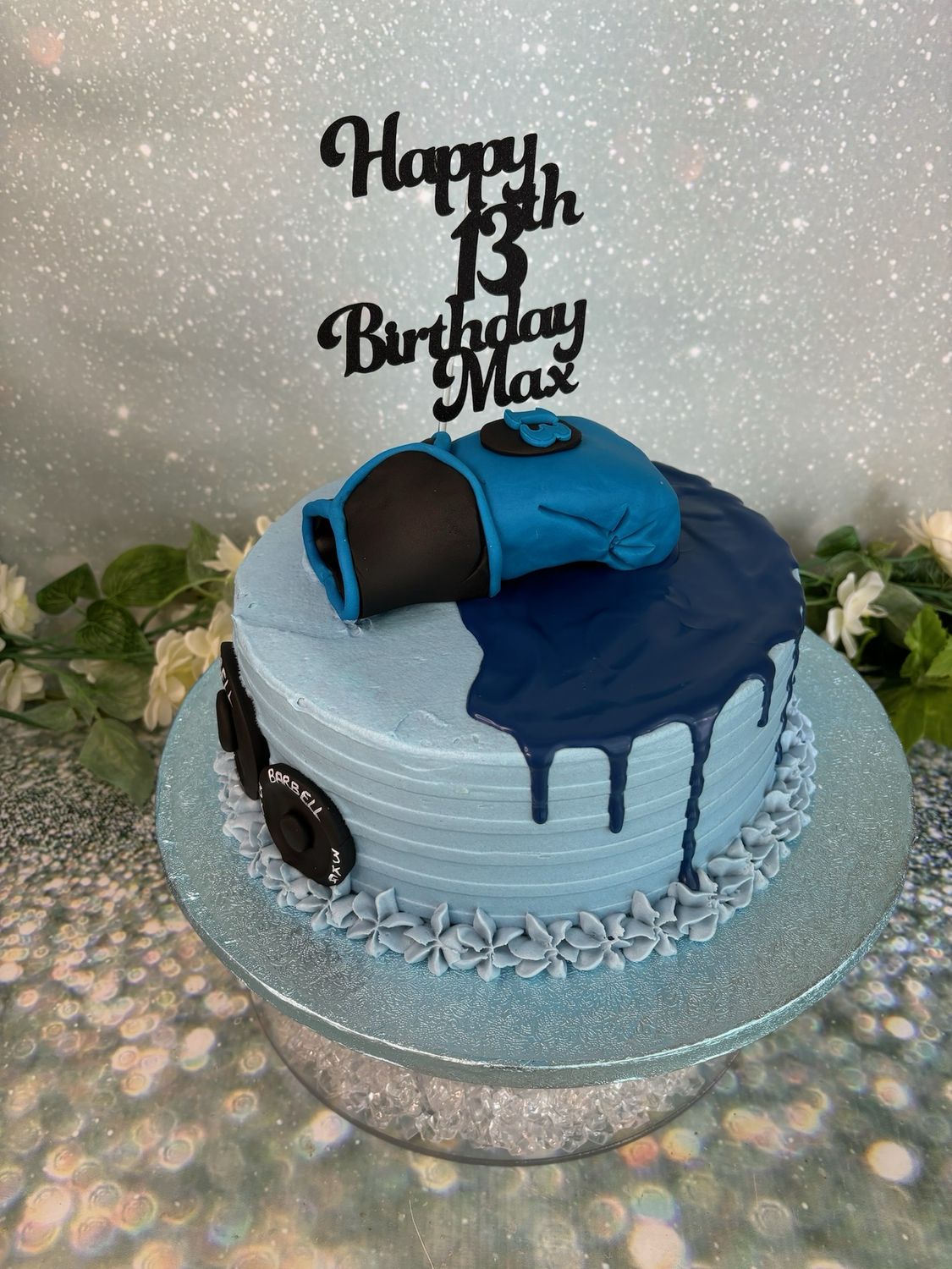 Boxing Glove &amp; Weighted Plates