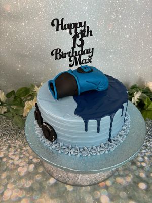 Boxing Glove &amp; Weighted Plates