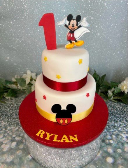 2 Tier Mickey Mouse