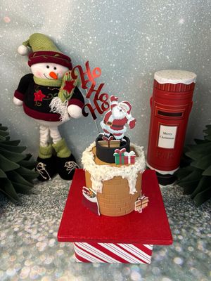 Santa In Chimney