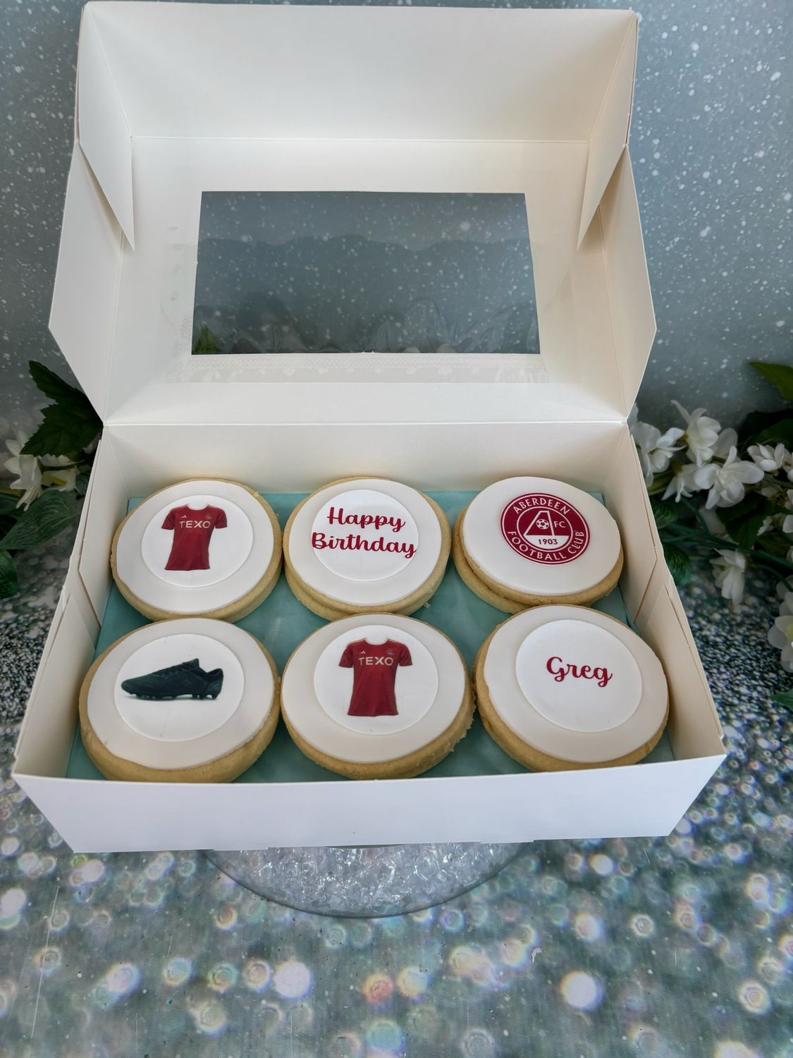 Football Themed Shortbread