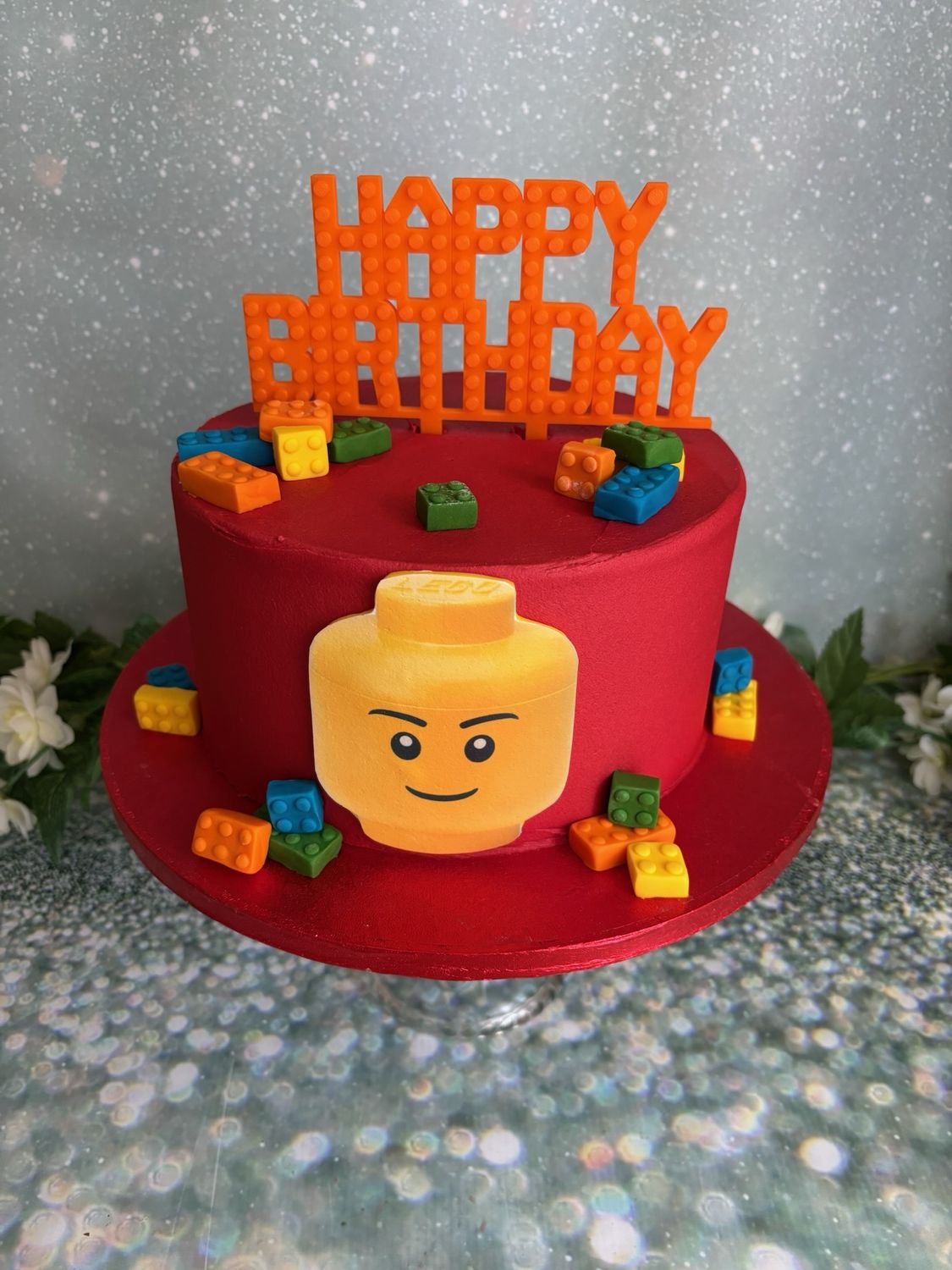 Lego Birthday Cake