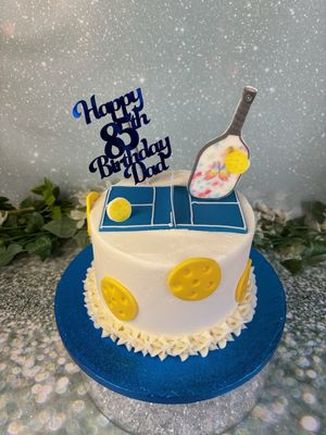 Pickleball Themed Cake