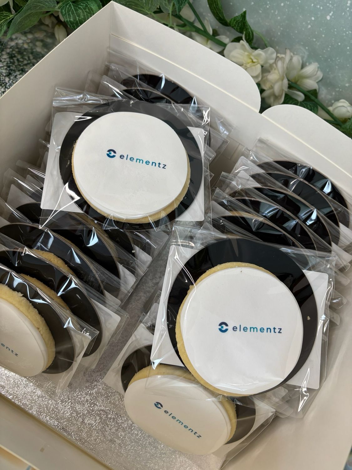 Individual Iced Shortbread