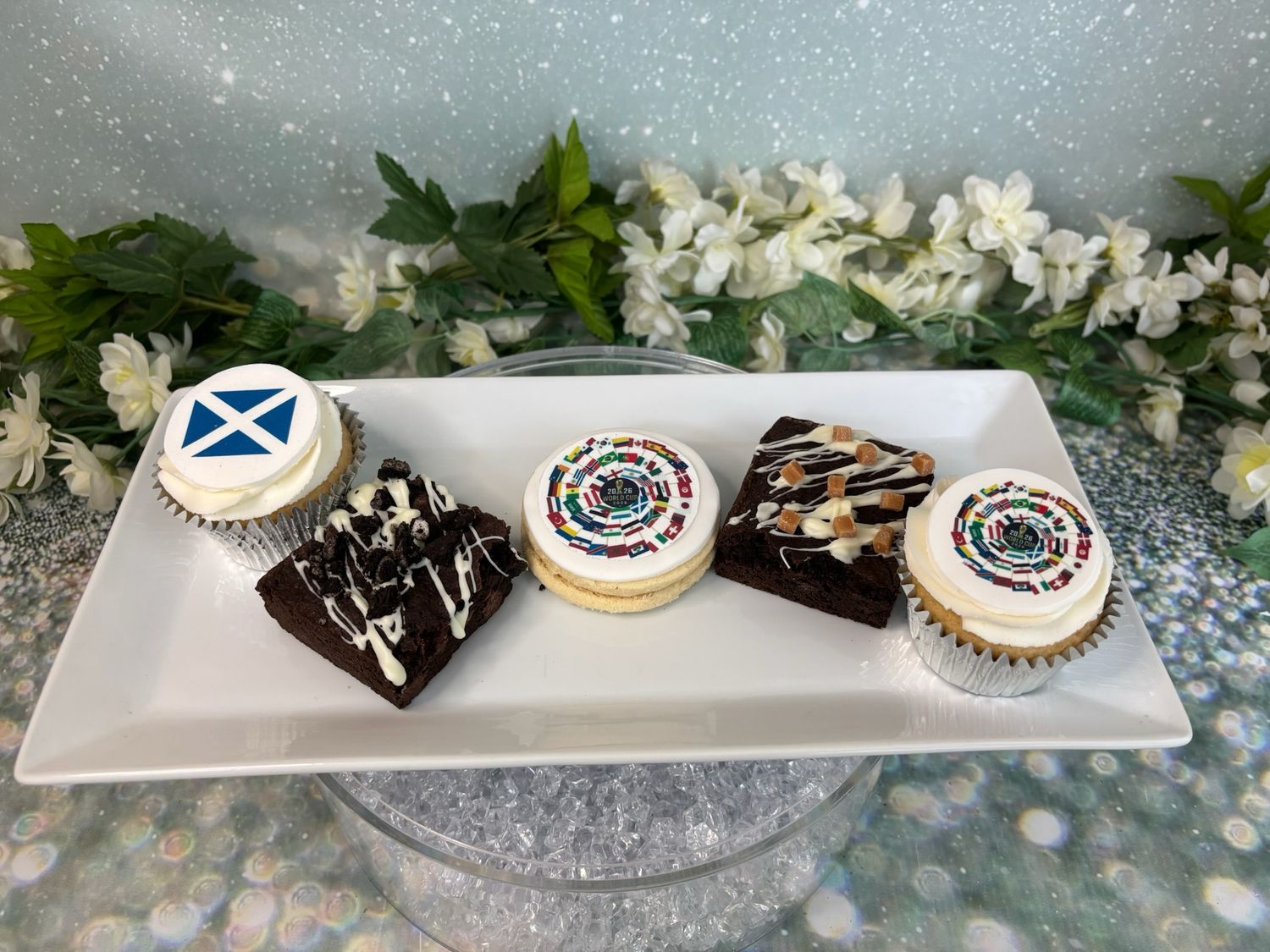 World Cup Box (Cupcake, Shortbread Or Brownie)