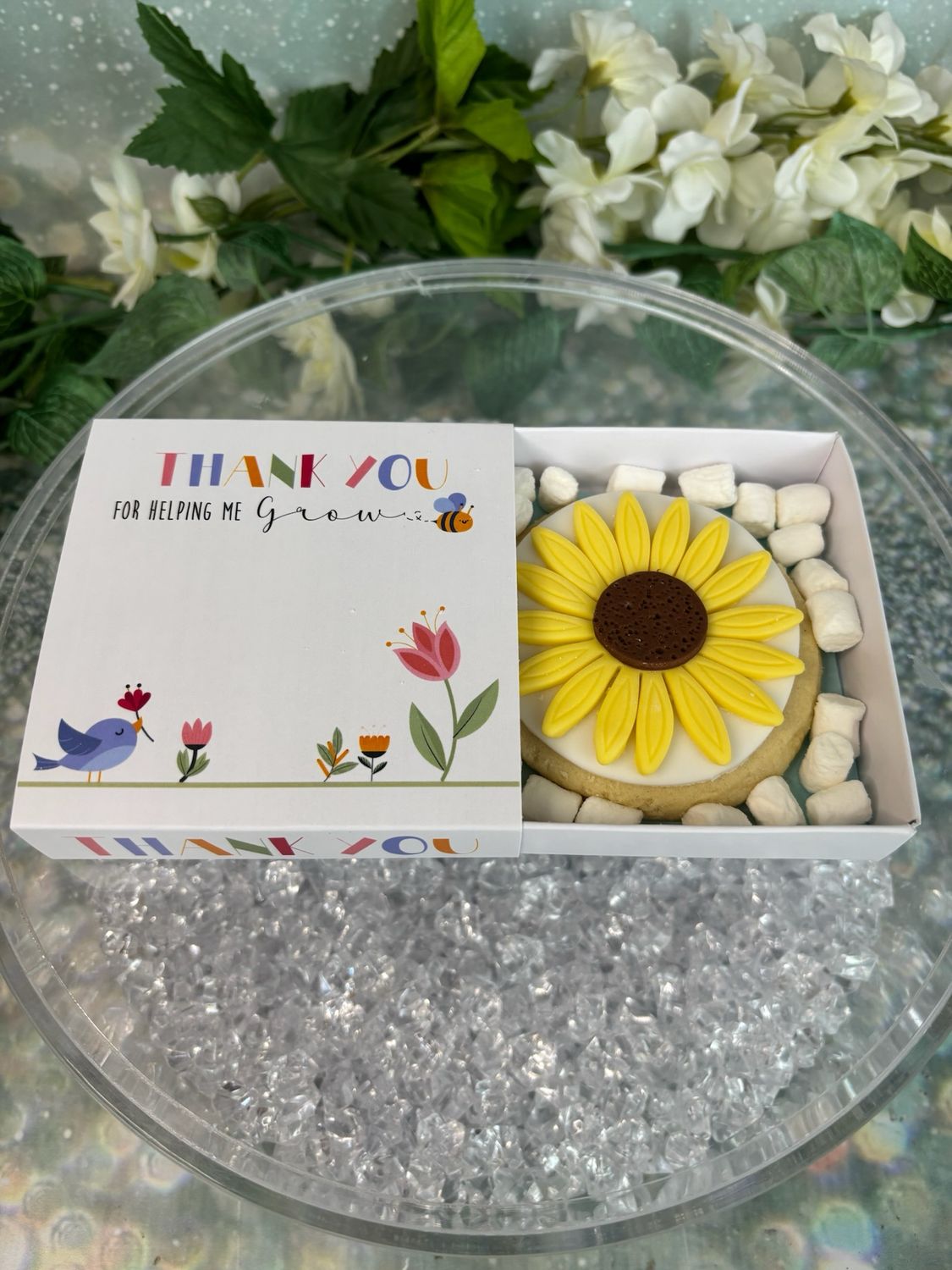 Single Shortbread - Thank You For Helping Me Grow