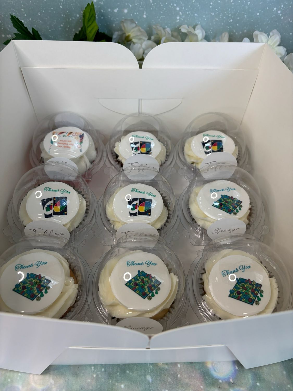 After-school Club/ Childminder Thank You Cupcake In Pods