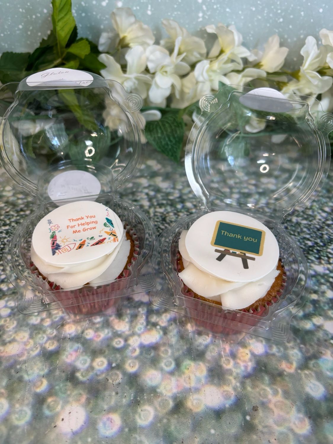 Teacher Thank You Cupcake In Pods