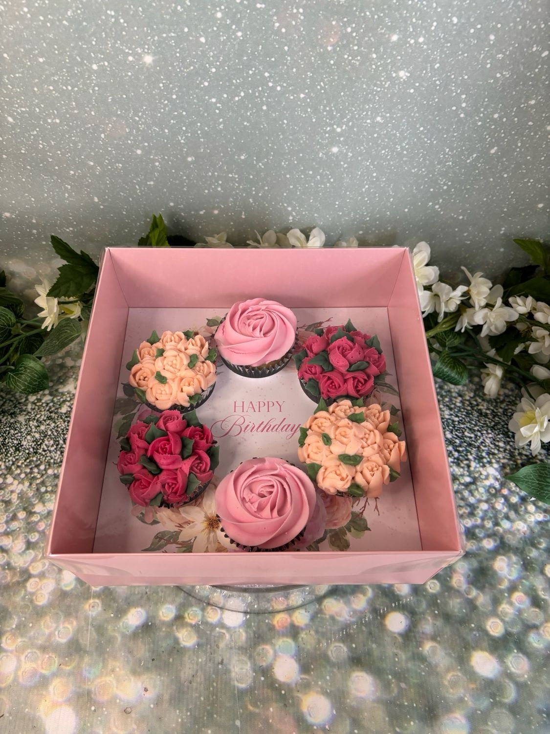 Birthday Cupcake Garland