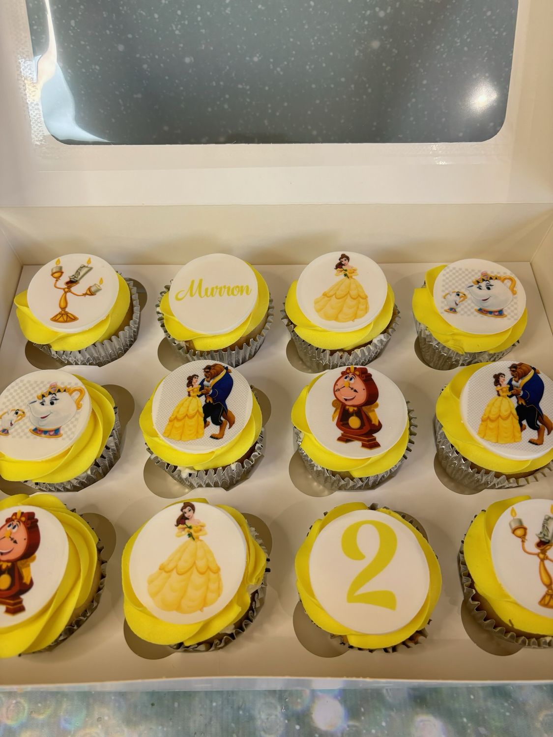 Beauty &amp; The Beast Cupcakes