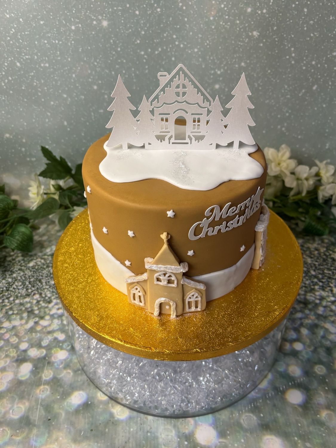 Christmas House Scene