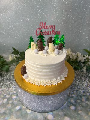 Christmas Chocolates Themed Cake(dairy Free, Gluten Free Or Vegan Options Available)