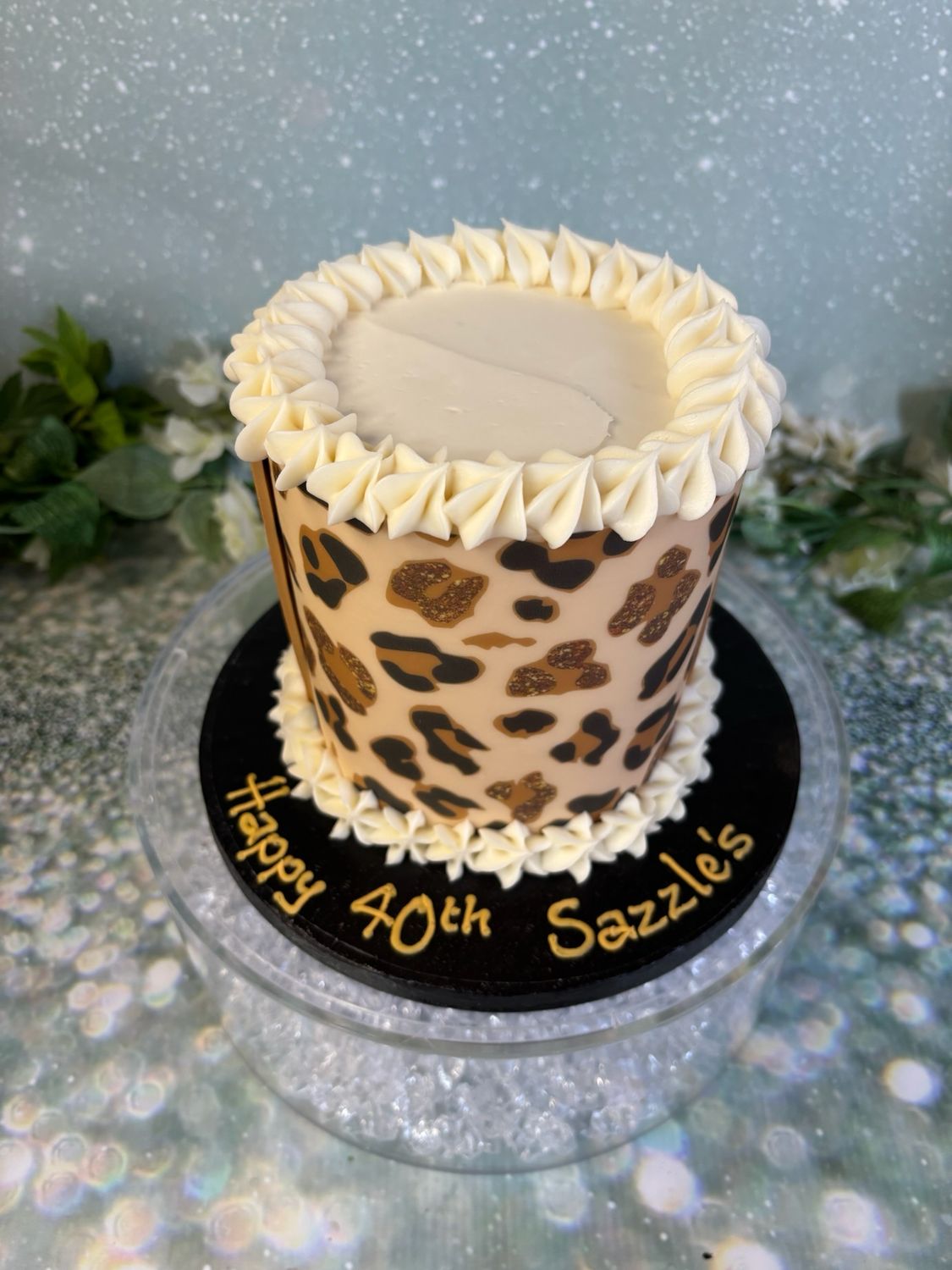 Leopard Print Around Sides