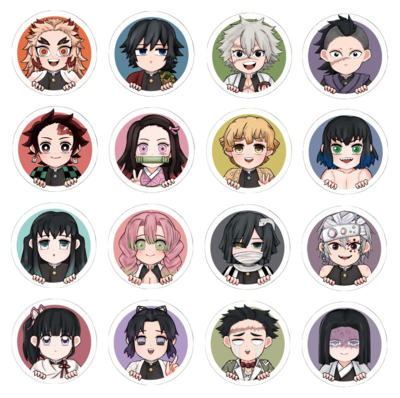 Anime stickers