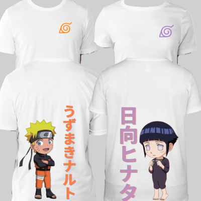 Hinata and Naruto Couple T-shirt