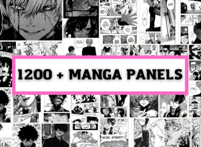 Anime Manga Wall Panel