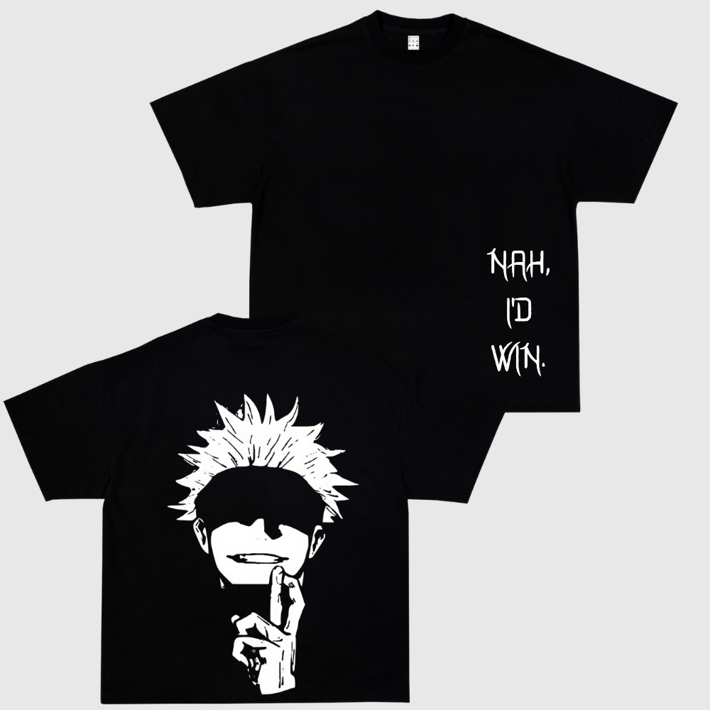 Gojo Nah I&#39;d Win Jujutsu Kaisen T-shirt / Sweatshirt / Hoodie