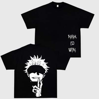 Gojo Nah I&#39;d Win Jujutsu Kaisen T-shirt / Sweatshirt / Hoodie