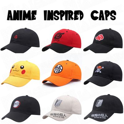 Anime-Inspired Headwear Cap Beanie and Hat