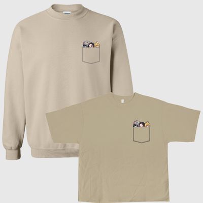 Pocket Trio Demon Slayer T-shirt or Hoodie
