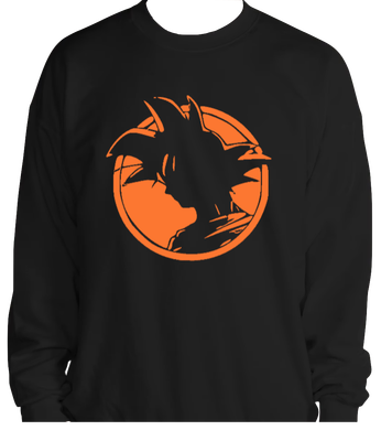 Goku Orange Design Sweatshirt