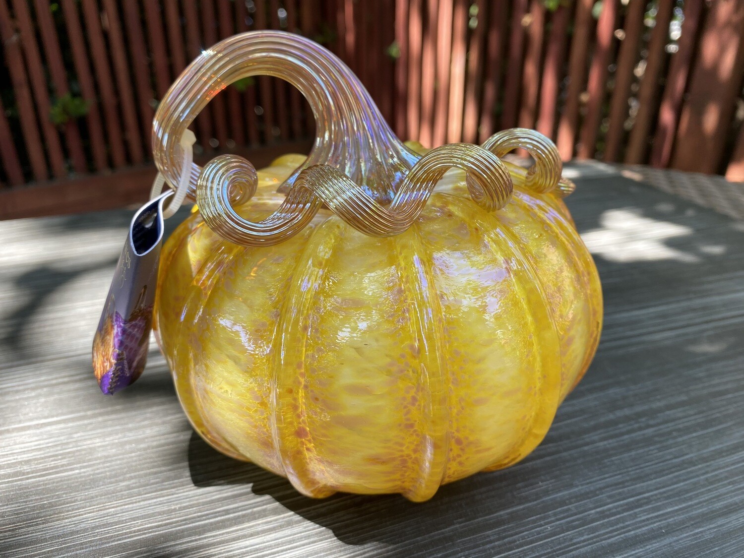 Glass Pumpkin 400-228