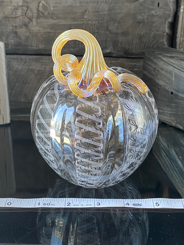 Glass Zanfirico Pumpkin 