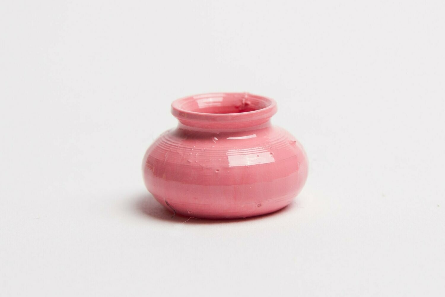 Vaas laag rond roze