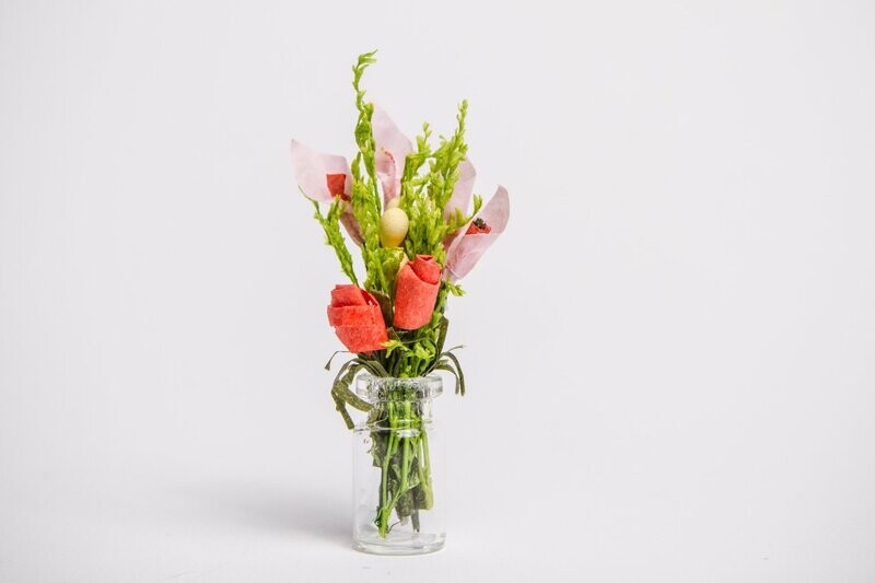 Bloemenvaas fleurig