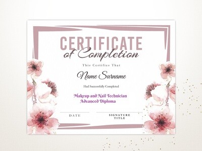 Diplôme de technicien en maquillage et en ongles