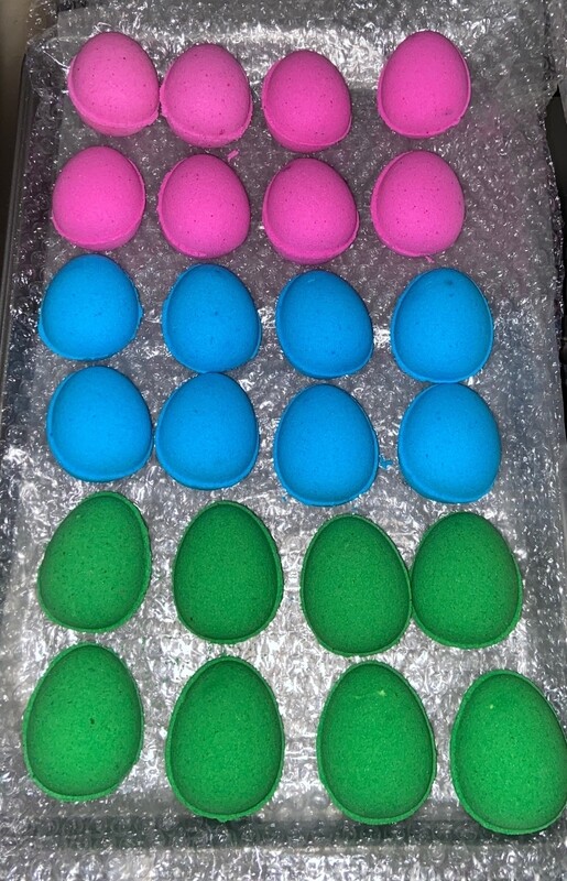 Individual Easter Egg Bath Bomb