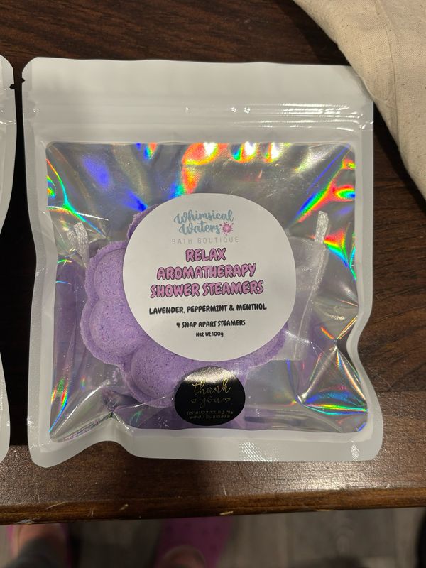 Snap Apart Aromatherapy Shower Steamers - 4 Steamers Per Clover