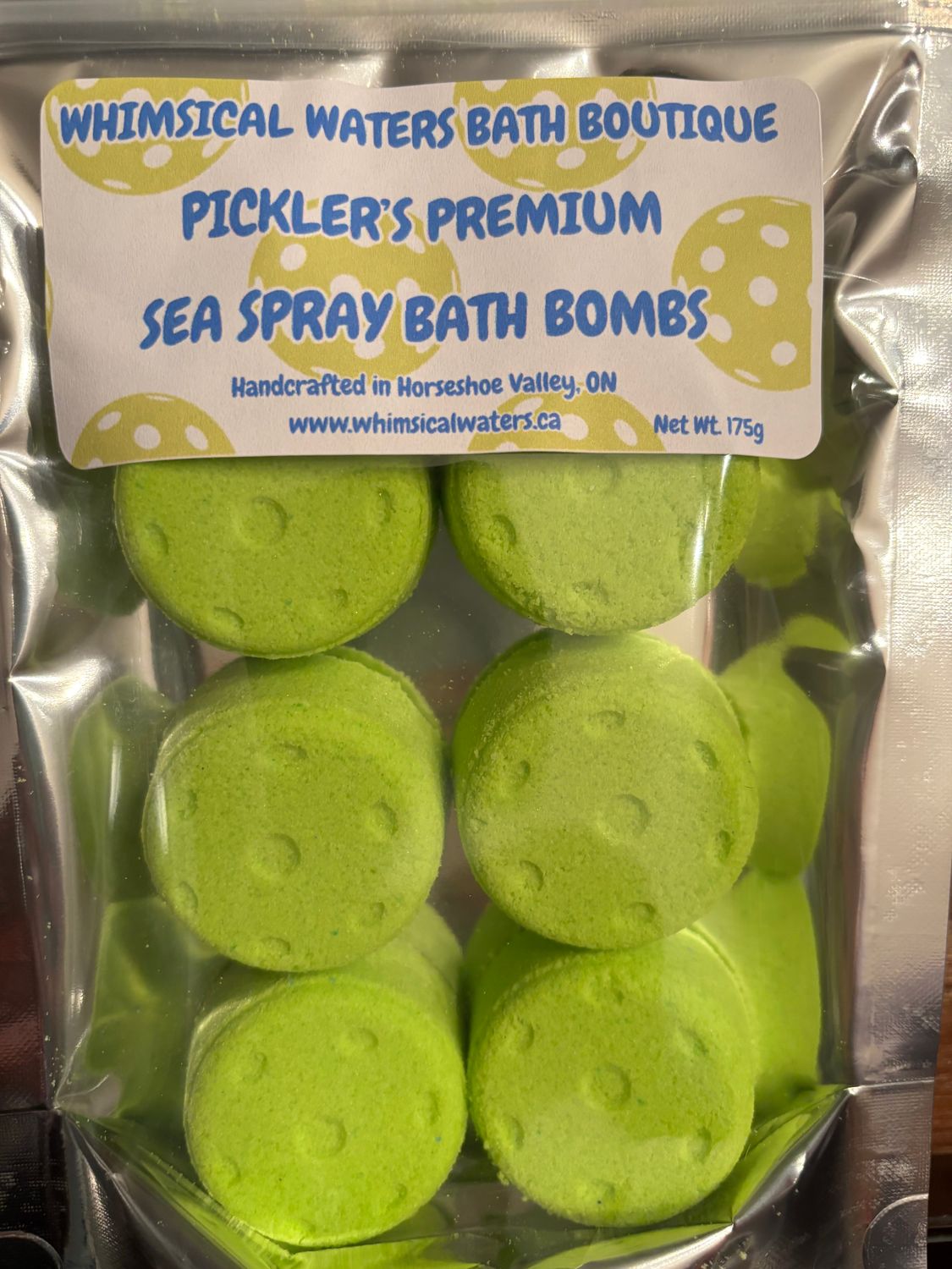 PICKLER&#39;S PREMIUM BATH BOMBS - AVAILABLE IN SEVERAL WONDERFUL SCENTS