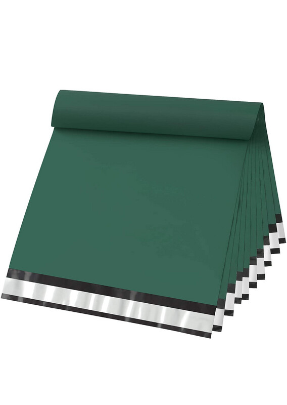 Dark green Poly Mailers 10*13 Inch